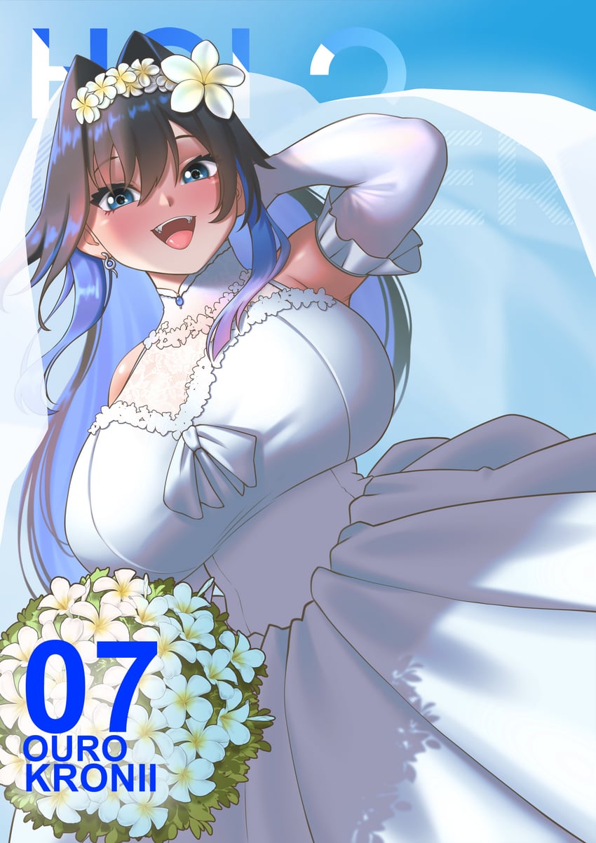 ouro kronii (hololive and 1 more) drawn by cipher4109