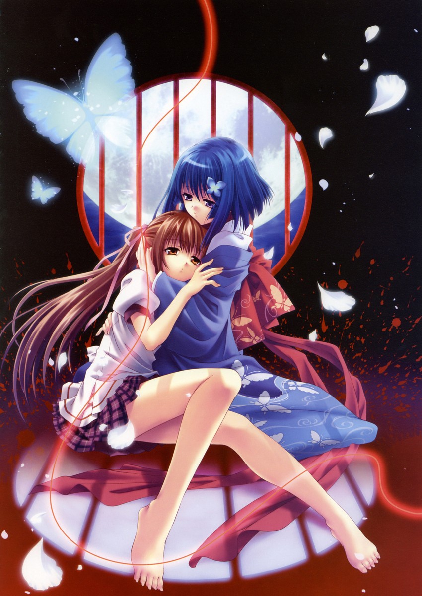 hatou kei and yumei (akai ito) drawn by yasaka_minato