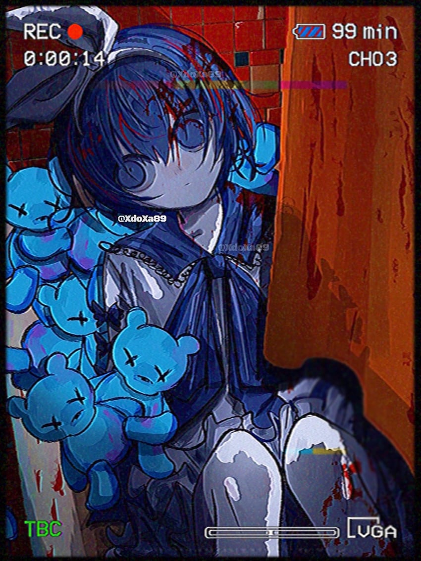 unnamed girl (indie utaite and 1 more) drawn by xdoxa89