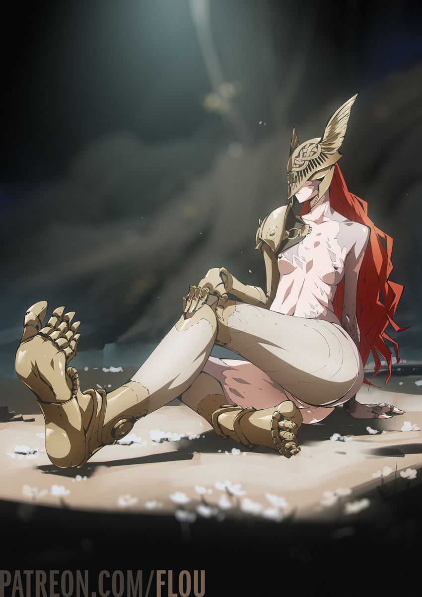 malenia blade of miquella (elden ring) drawn by flou_(flou_art)