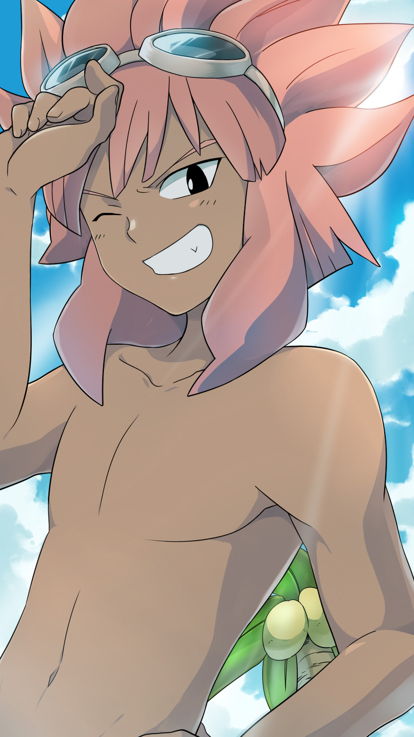 tsunami jousuke (inazuma eleven) drawn by petagon