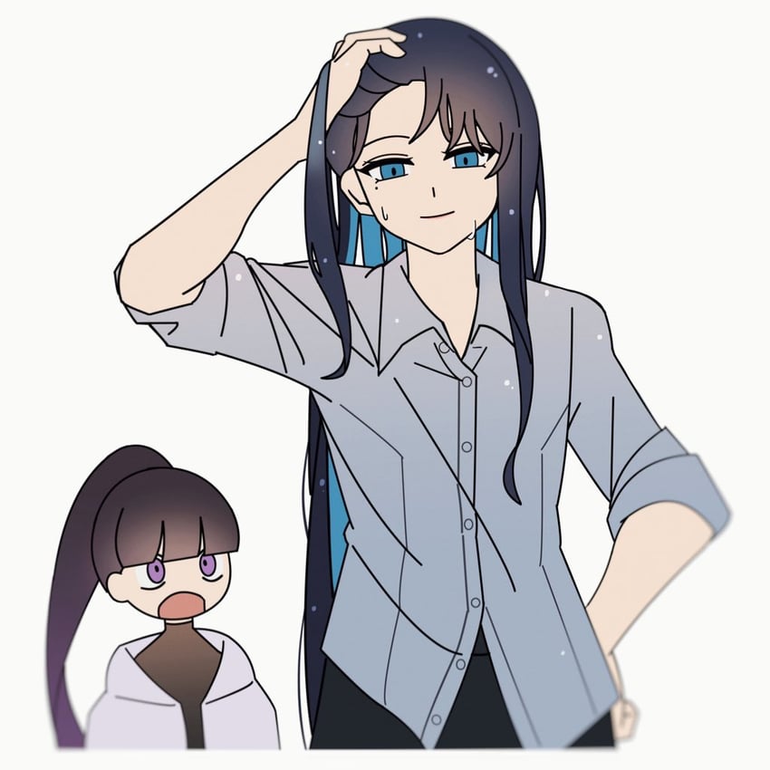 chando and yoshino (ado and 1 more) drawn by pike_(azas_ef)
