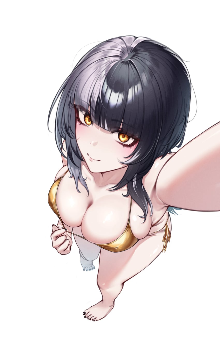 shiori novella (hololive and 1 more) drawn by jellen_aura