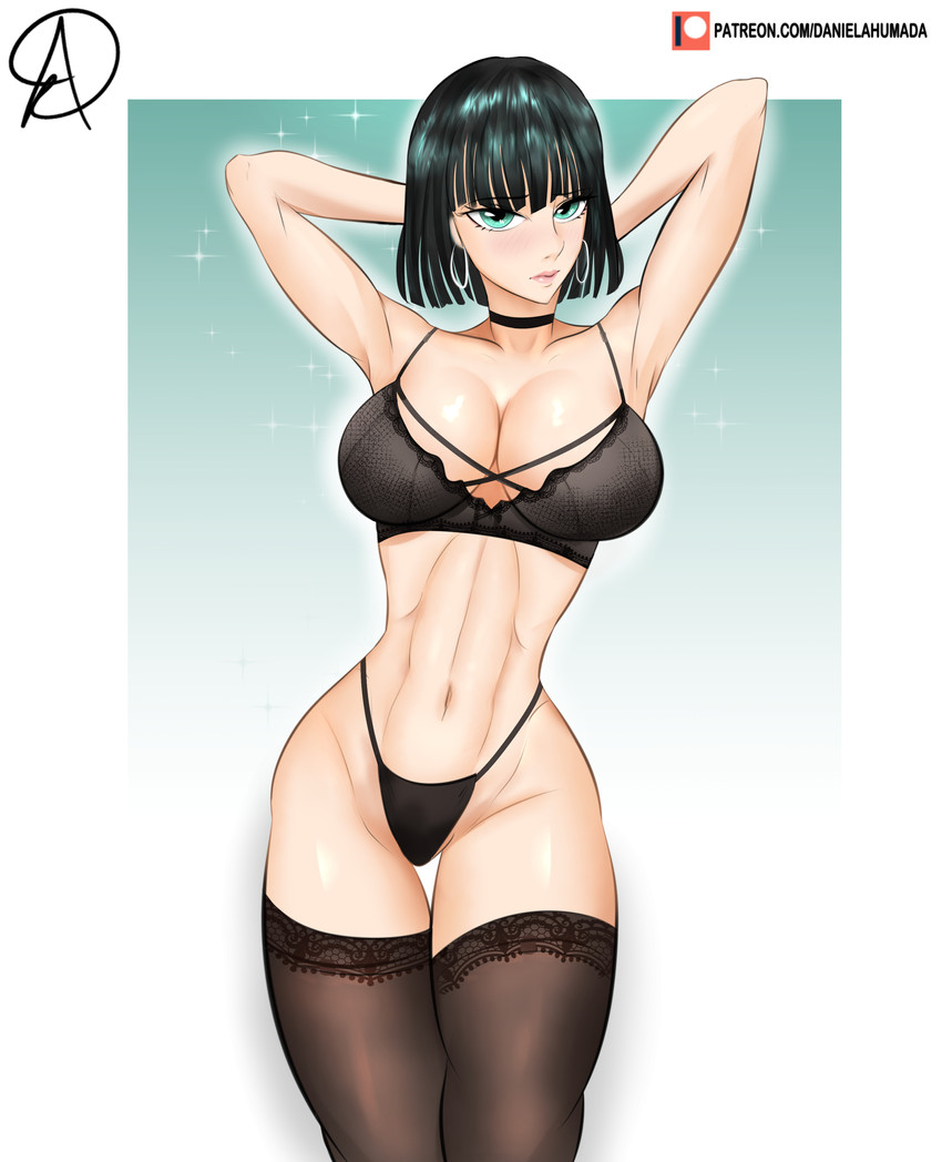 fubuki (one-punch man) drawn by almualim