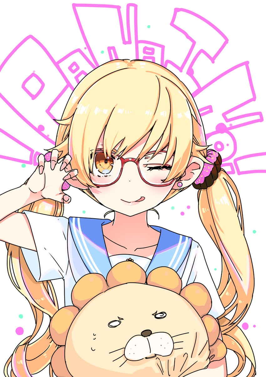oshino shinobu (monogatari and 1 more) drawn by azuma_sawayoshi