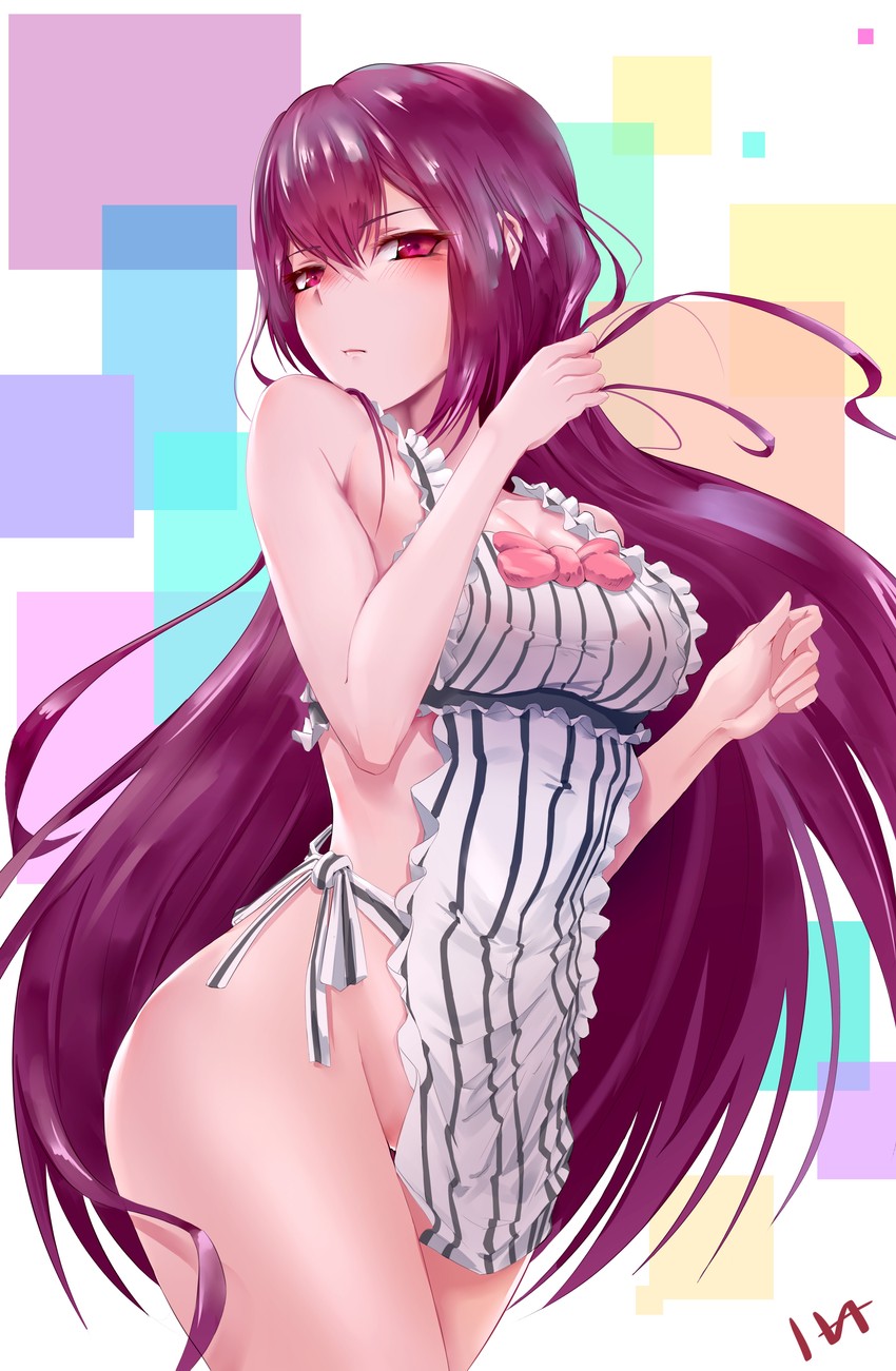 scathach and scathach skadi (fate and 1 more) drawn by 1yen