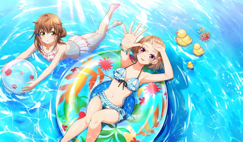 ukita akane and amakusa kotone (cinderella series and 1 more)