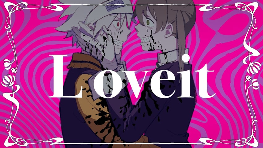 maka albarn and soul evans (soul eater and 1 more) drawn by rice_(somasuki_77)