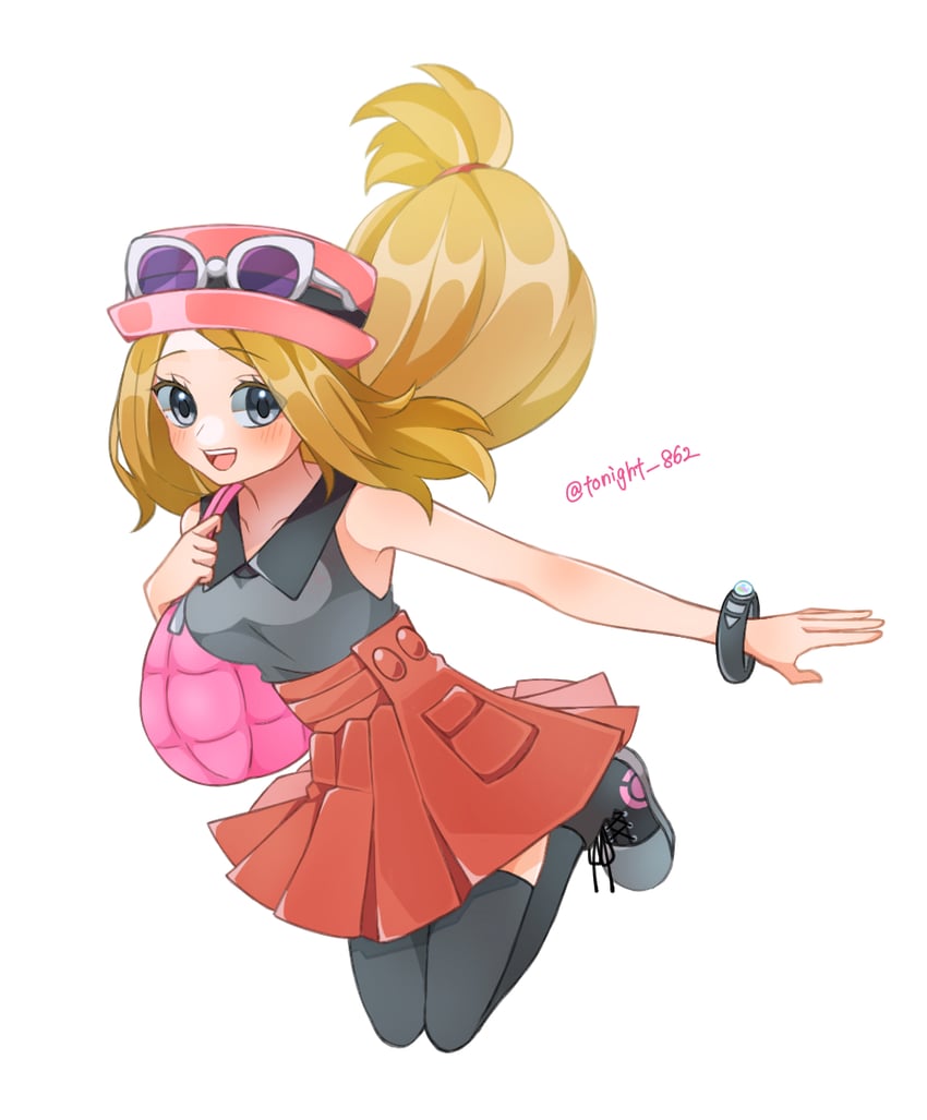 serena (pokemon and 1 more) drawn by rain_(tonight_862)
