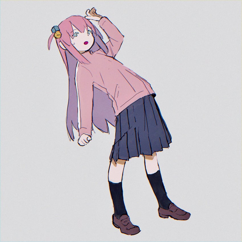 gotoh hitori (bocchi the rock!) drawn by mill_gyu
