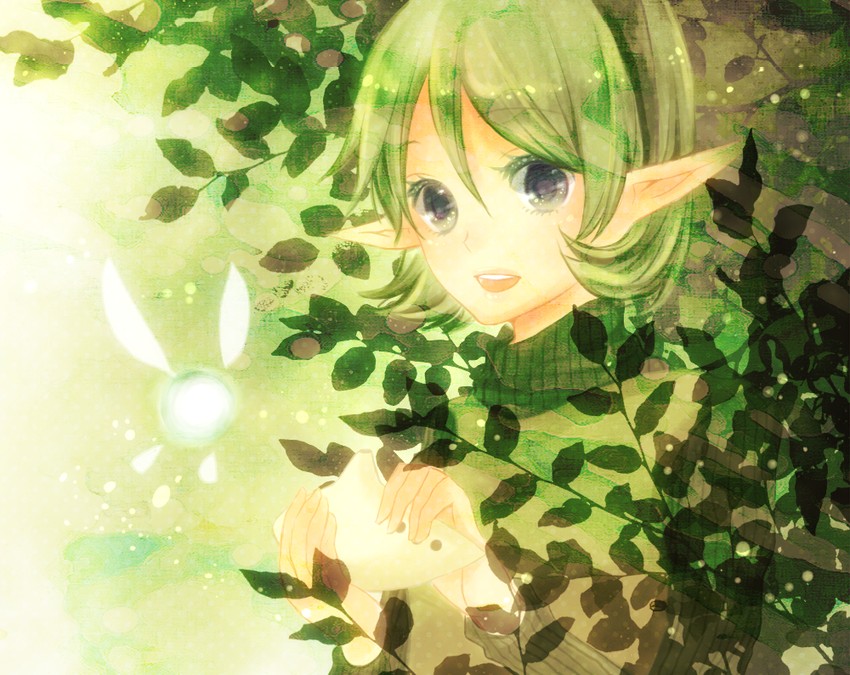 saria (the legend of zelda and 1 more) drawn by kagamiya_ruru