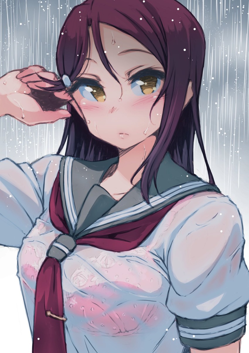sakurauchi riko (love live! and 1 more) drawn by ayumu-k