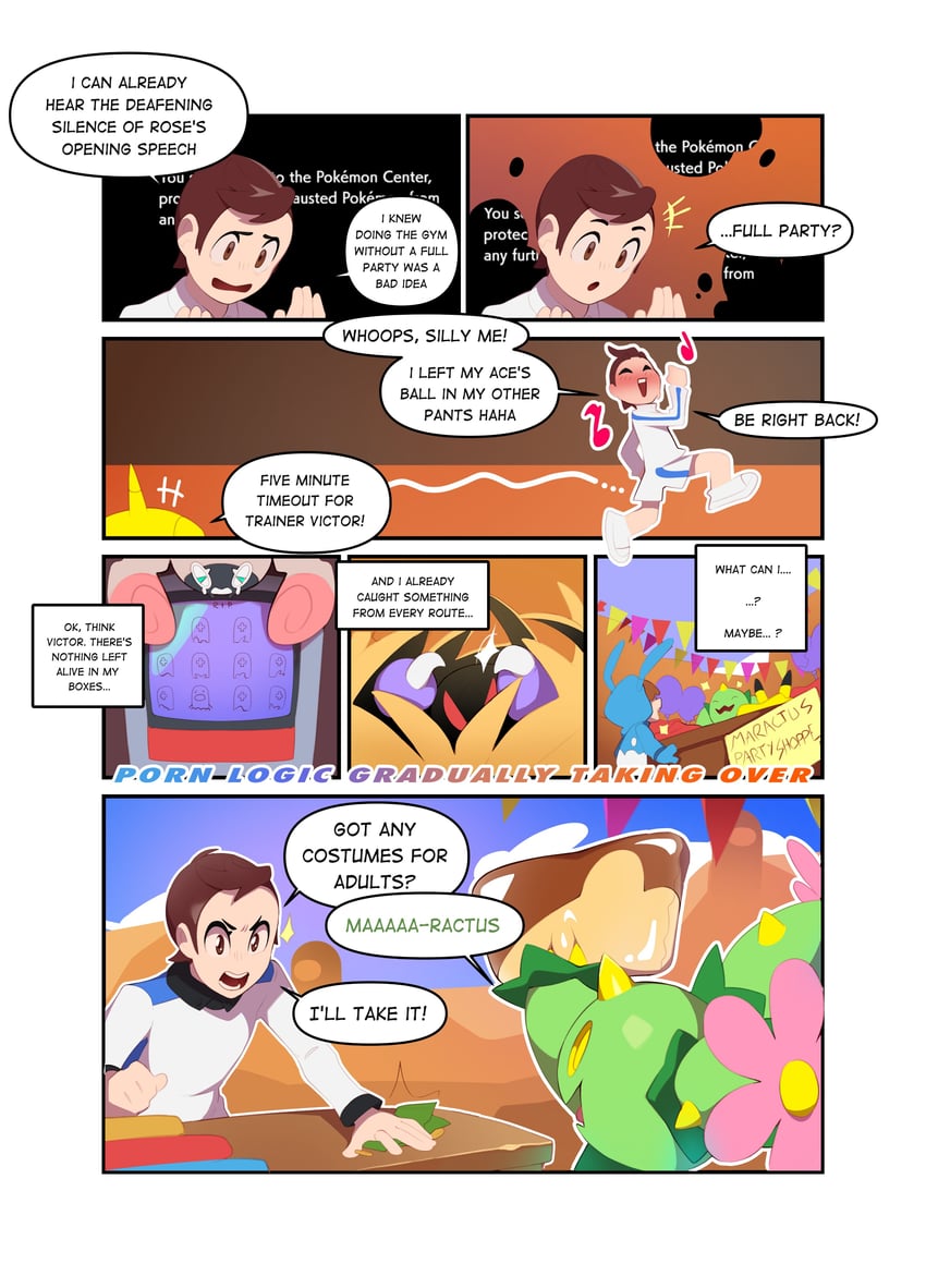 victor, ditto, maractus, drone rotom, and rotomi (pokemon and 1 more) drawn by combos_&_doodles
