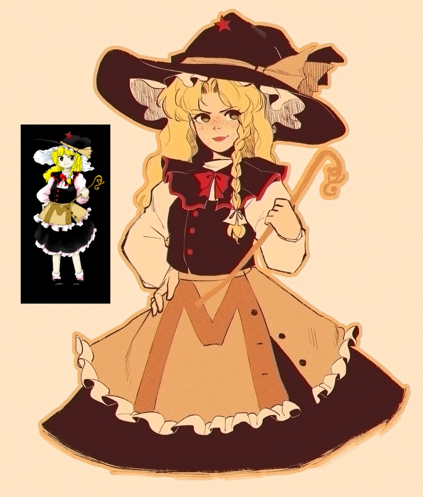 kirisame marisa (touhou and 1 more) drawn by pixie_(milkywaypixies)