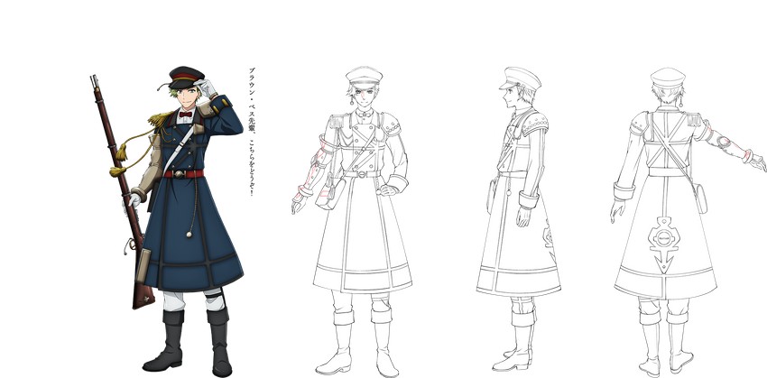 enfield (senjuushi and 1 more) drawn by majiro_(mazurka)