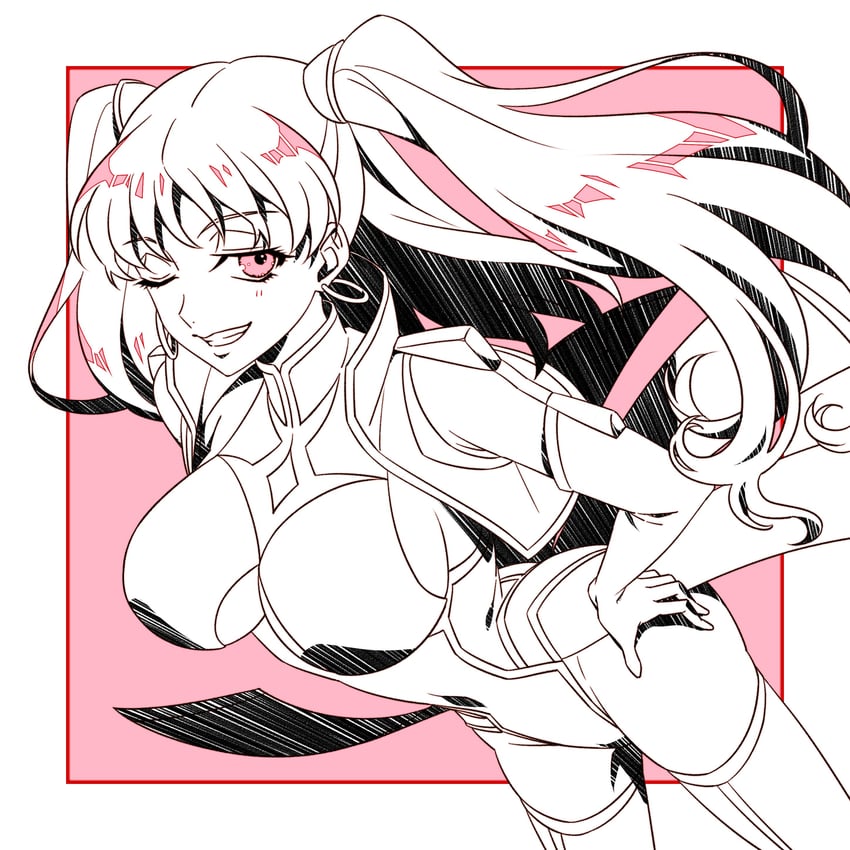 catherine sabathra (code geass and 1 more) drawn by koubeu15
