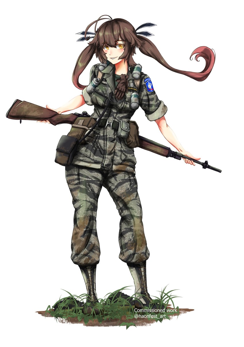 m14 (girls' frontline) drawn by haonfest