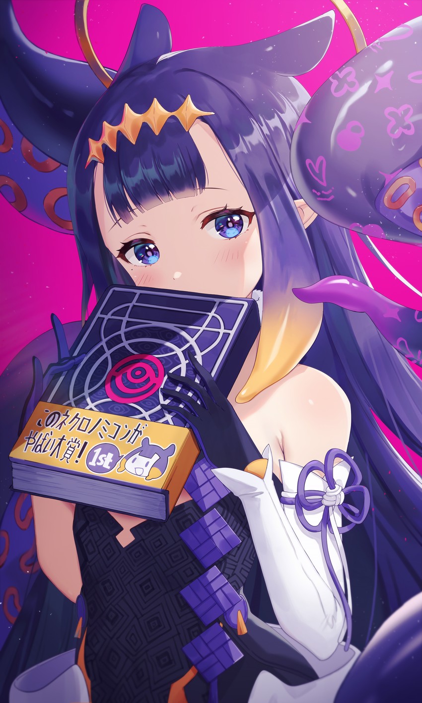 ninomae ina'nis and ao-chan (hololive and 1 more) drawn by pn_(wnsl216)
