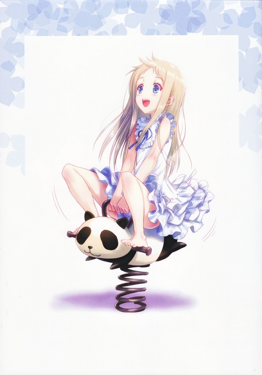 honma meiko (ano hi mita hana no namae wo bokutachi wa mada shiranai.) drawn by goto_p