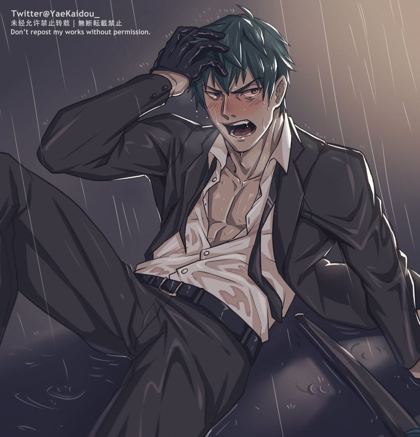 saitou hajime (fate and 1 more) drawn by yaekaidou