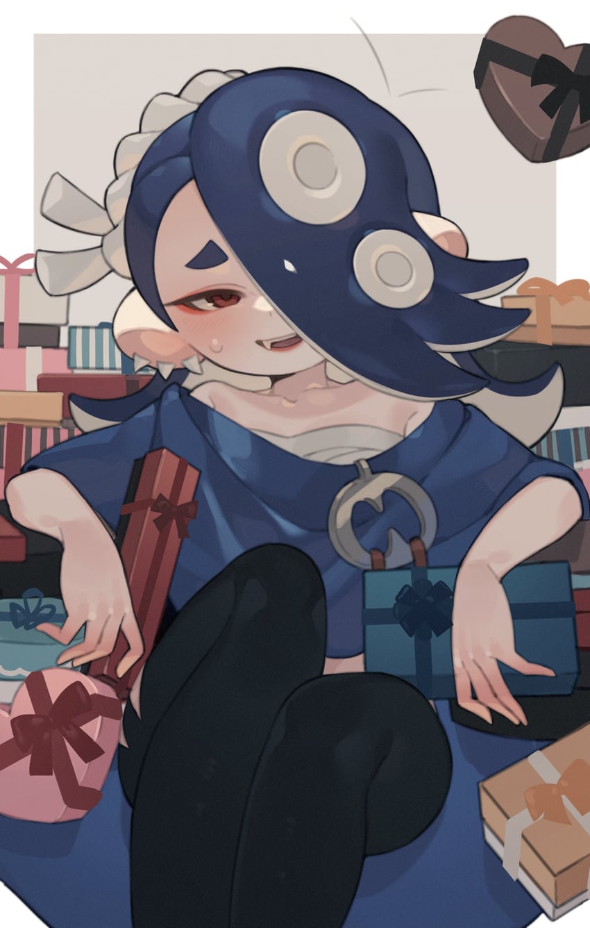 shiver (splatoon and 1 more) drawn by prat_rat