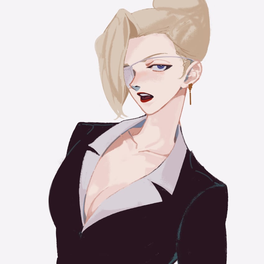 mature (the king of fighters and 1 more) drawn by hexermer