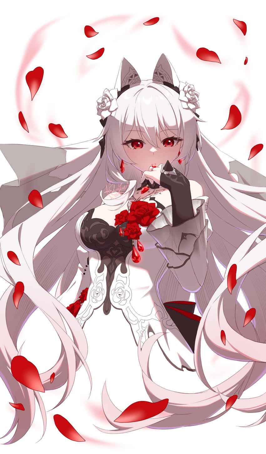 theresa apocalypse (honkai and 1 more) drawn by luyue