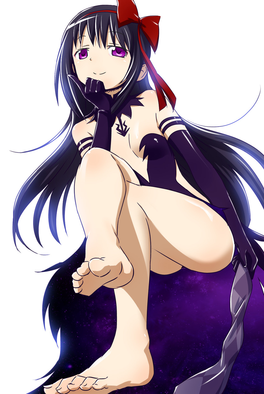 akemi homura and akuma homura (mahou shoujo madoka magica and 1 more) drawn by sat-c