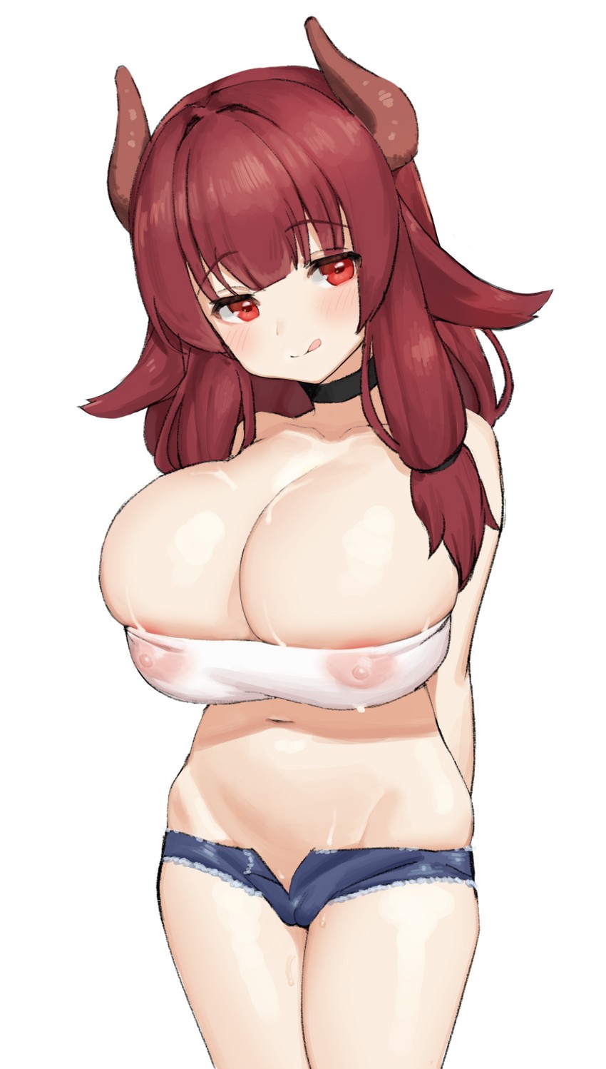goat-chan (original) drawn by yoridoritori
