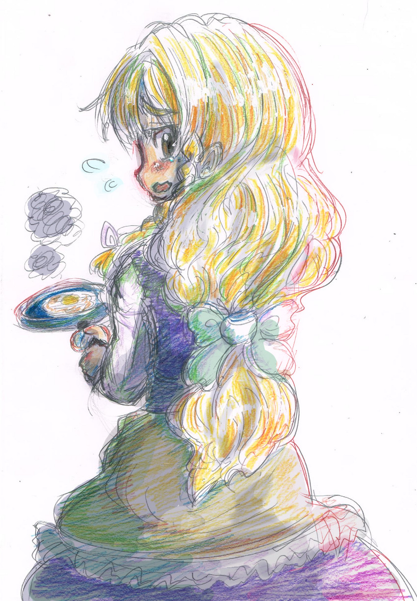 kirisame marisa and azusa (touhou and 1 more) drawn by rctr