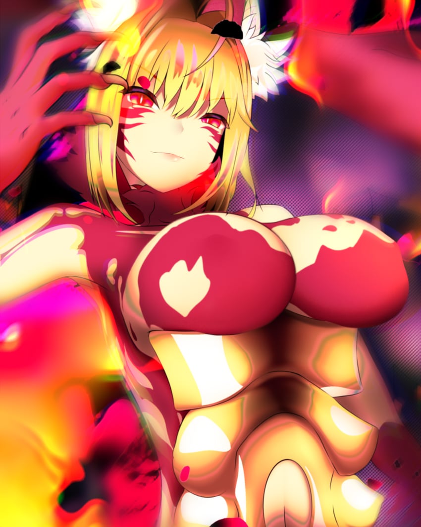 nero claudius and queen draco (fate and 1 more) drawn by suntakuchan