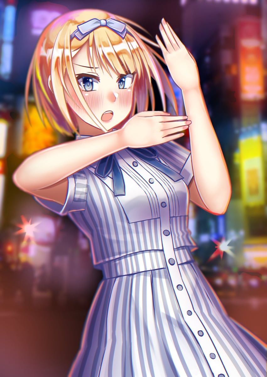 saito nicole (22/7) drawn by zaki_(loud_factory)