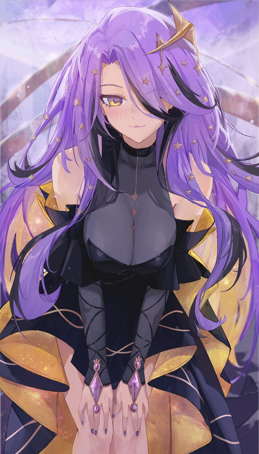 moona hoshinova (hololive and 1 more) drawn by yoellim5