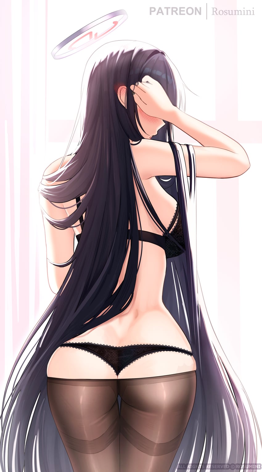 rio (blue archive) drawn by rosumini