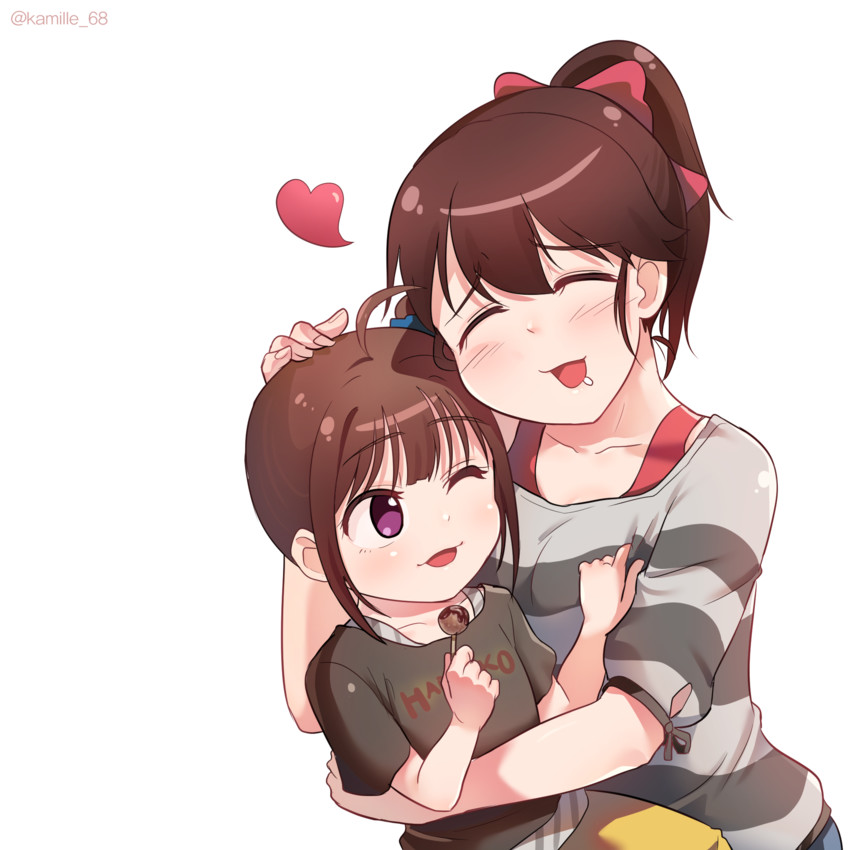 yokoyama nao and satake minako (idolmaster and 1 more) drawn by kamille_(vcx68)