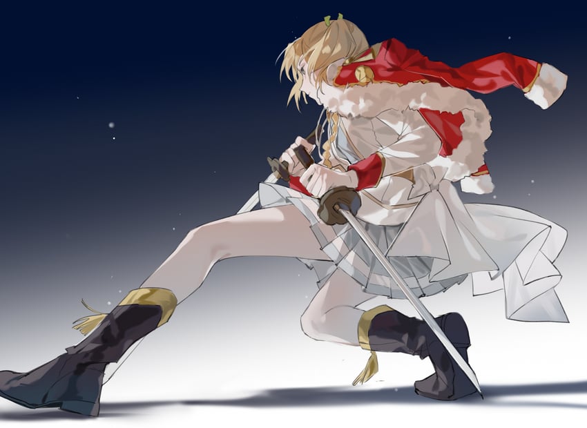 daiba nana (shoujo kageki revue starlight) drawn by qing_yan_xia