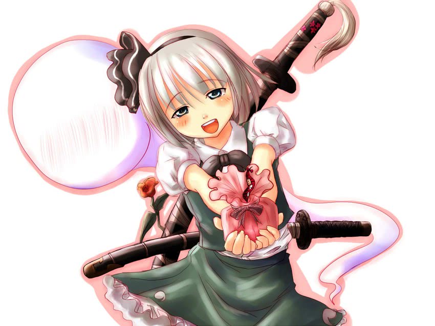 konpaku youmu and yakumo yukari (touhou) drawn by ancient_chamber