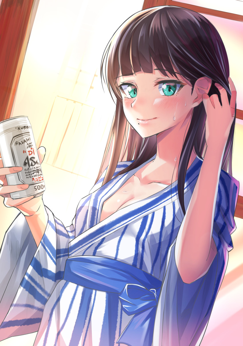 kurosawa dia (love live! and 1 more) drawn by shaka_(staito0515)