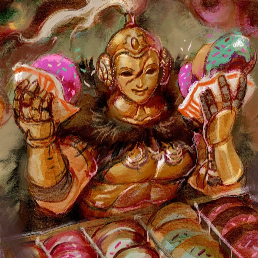redmane freyja (elden ring and 1 more) drawn by nightmaresyrup