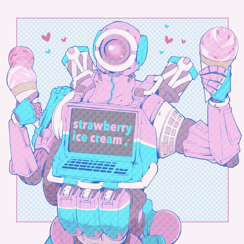 pathfinder (apex legends and 1 more) drawn by reian