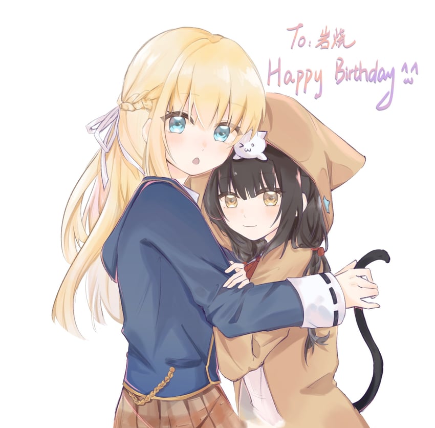 asakura karen and toujou tsukasa (heaven burns red) drawn by shuangli