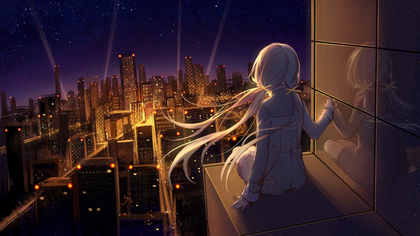 xingchen (vocaloid and 1 more) drawn by pos_po