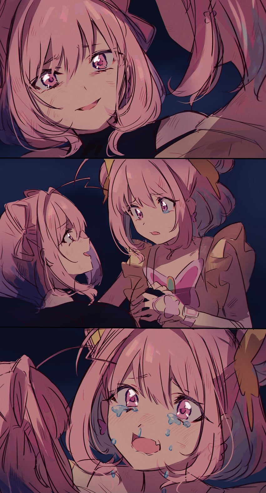 yumemi riamu (idolmaster and 1 more) drawn by hamachamu