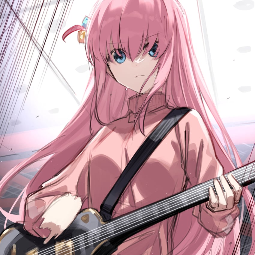 gotoh hitori (bocchi the rock!) drawn by daifuku_(tkja3555)