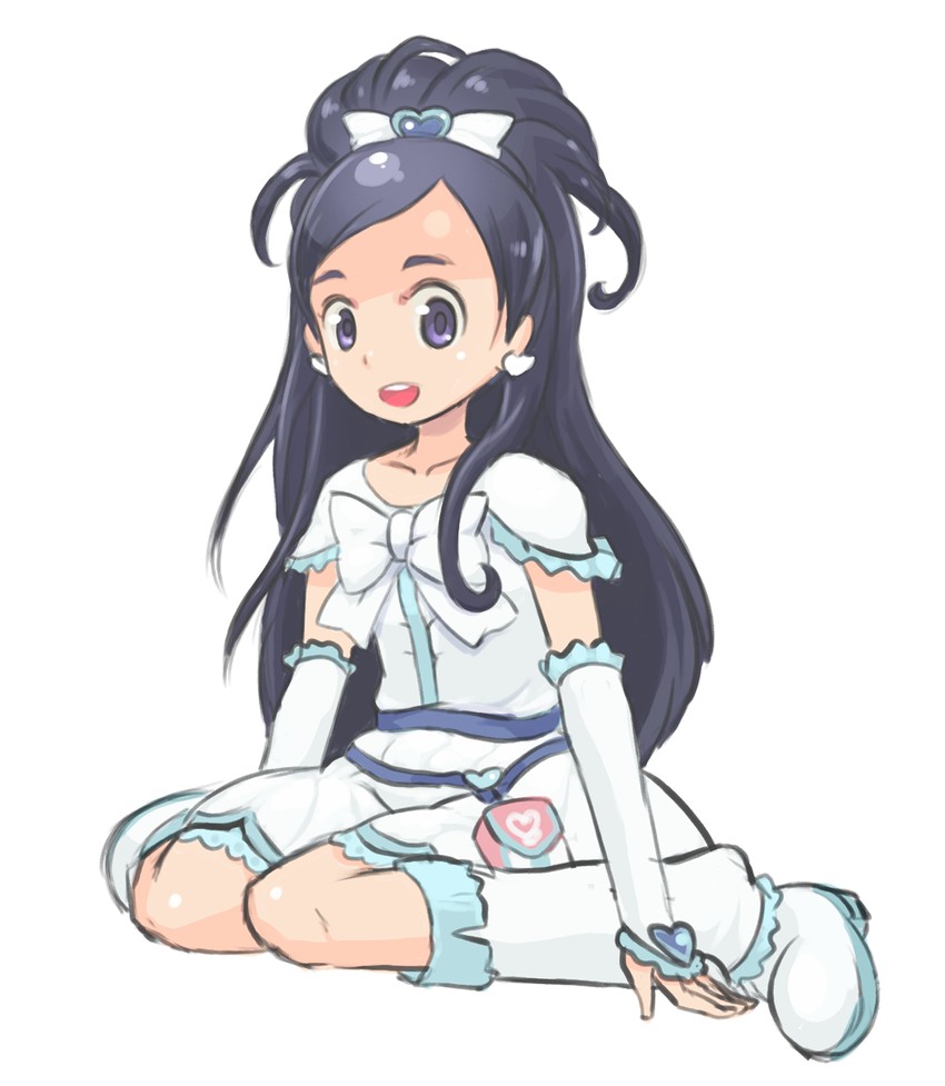 yukishiro honoka and cure white (precure and 1 more) drawn by okera