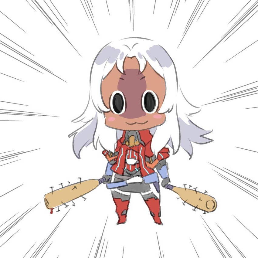 elma (xenoblade chronicles and 2 more) drawn by tanaka_kunihiko