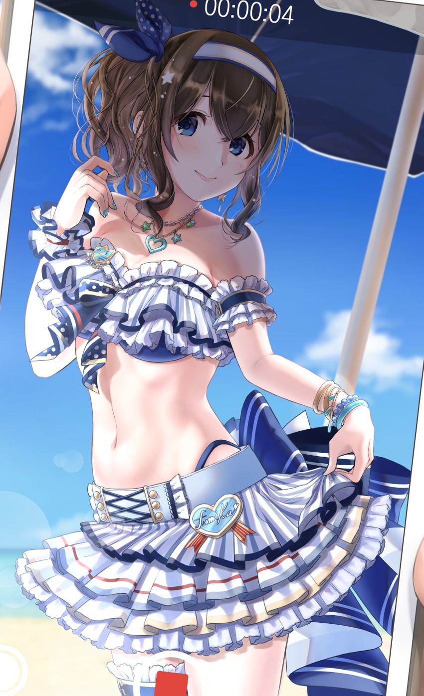 sagisawa fumika (idolmaster and 2 more) drawn by nonono_(1399900)