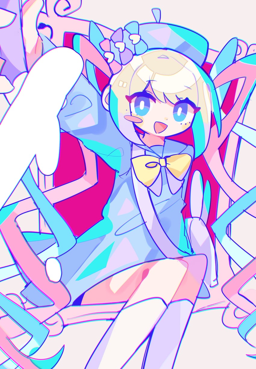 chouzetsusaikawa tenshi-chan (needy girl overdose and 1 more) drawn by sushiuma_m