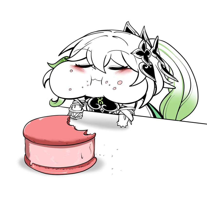 nahida (genshin impact) drawn by uncolorcube