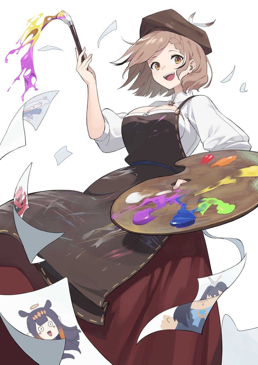 gawr gura, ninomae ina'nis, ouro kronii, nanashi mumei, hakos baelz, and 1 more (hololive and 1 more) drawn by yogurt_dahi